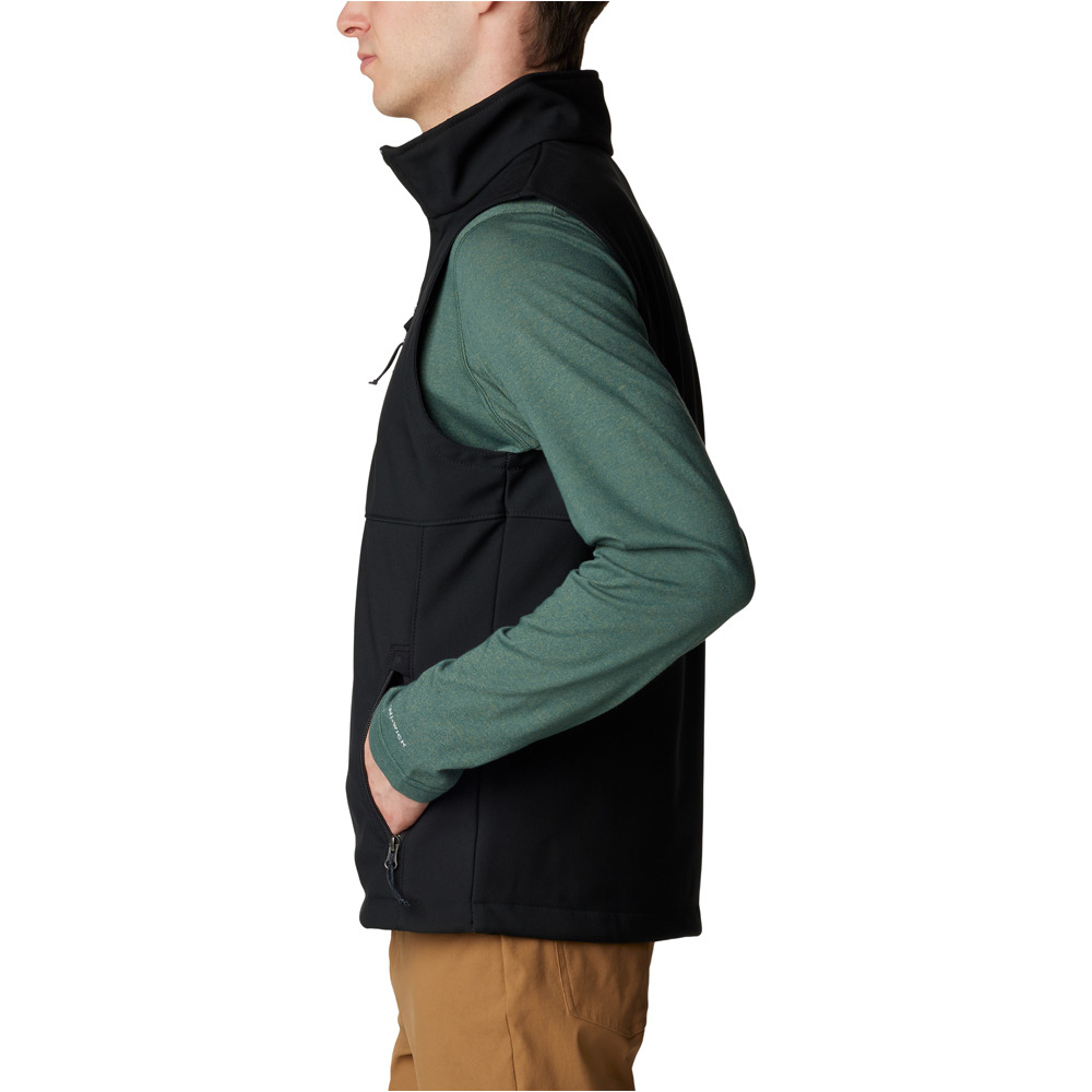 Columbia chaleco polar hombre Ascender Softshell Vest vista detalle