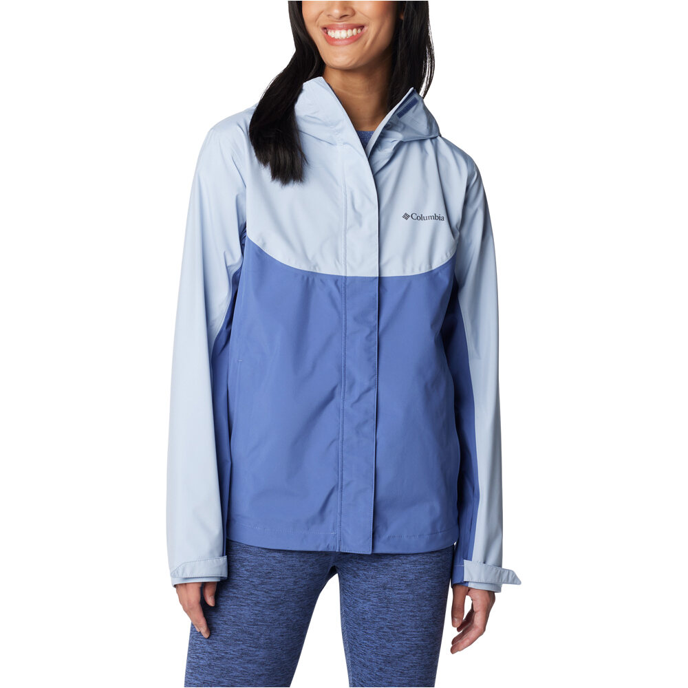 Columbia chaqueta impermeable mujer Wahkeena Falls 3L Shell vista frontal