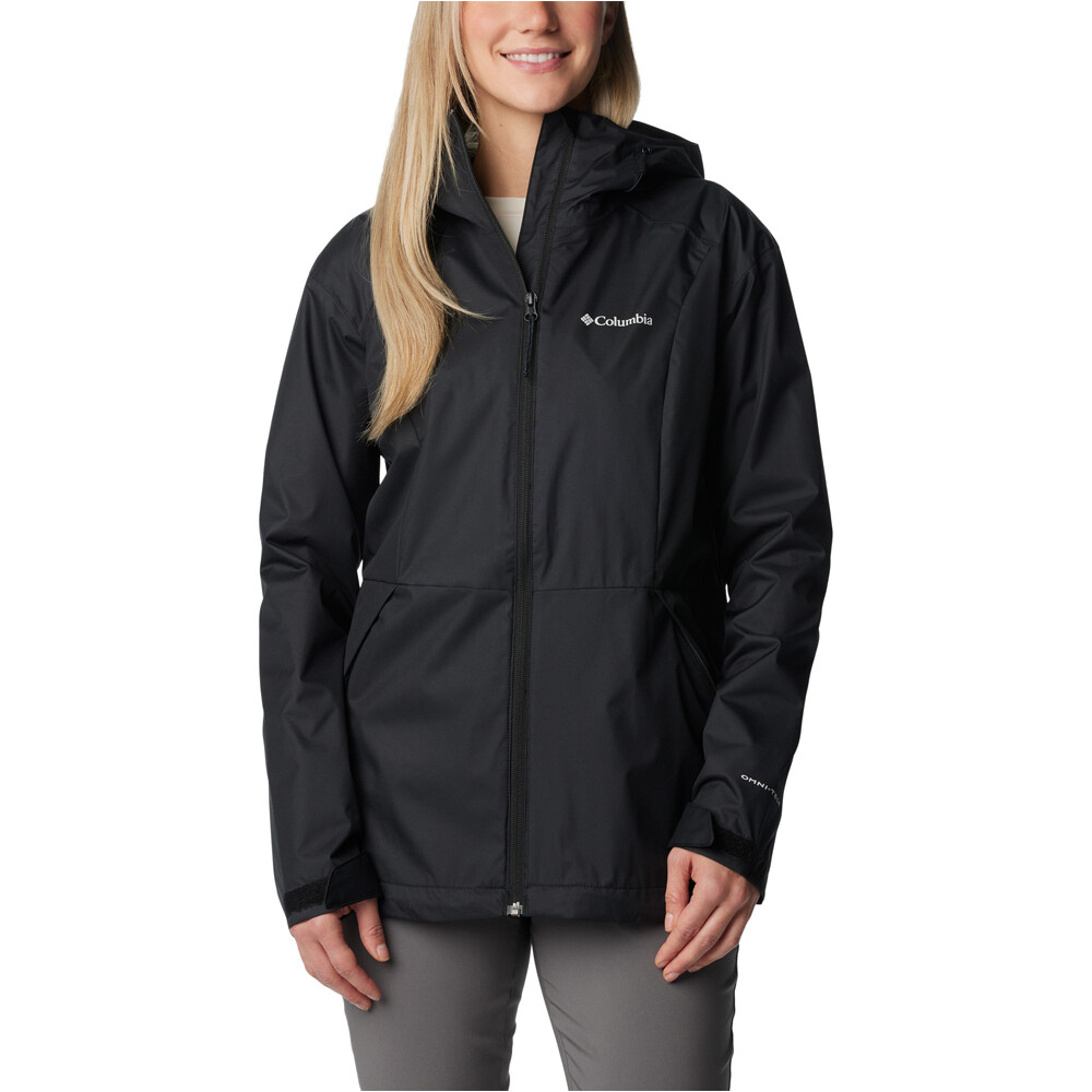 Columbia chaqueta impermeable mujer Inner Limits III Jacket vista frontal