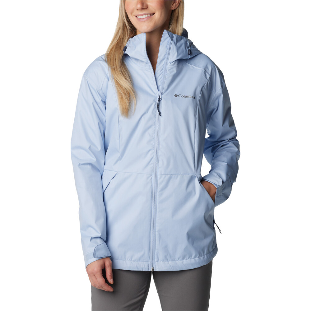 Columbia chaqueta impermeable mujer Inner Limits III Jacket vista frontal