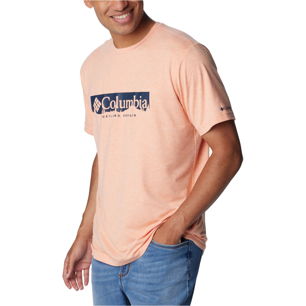 Columbia camiseta montaña manga corta hombre Kwick Hike Graphic SS Tee 04