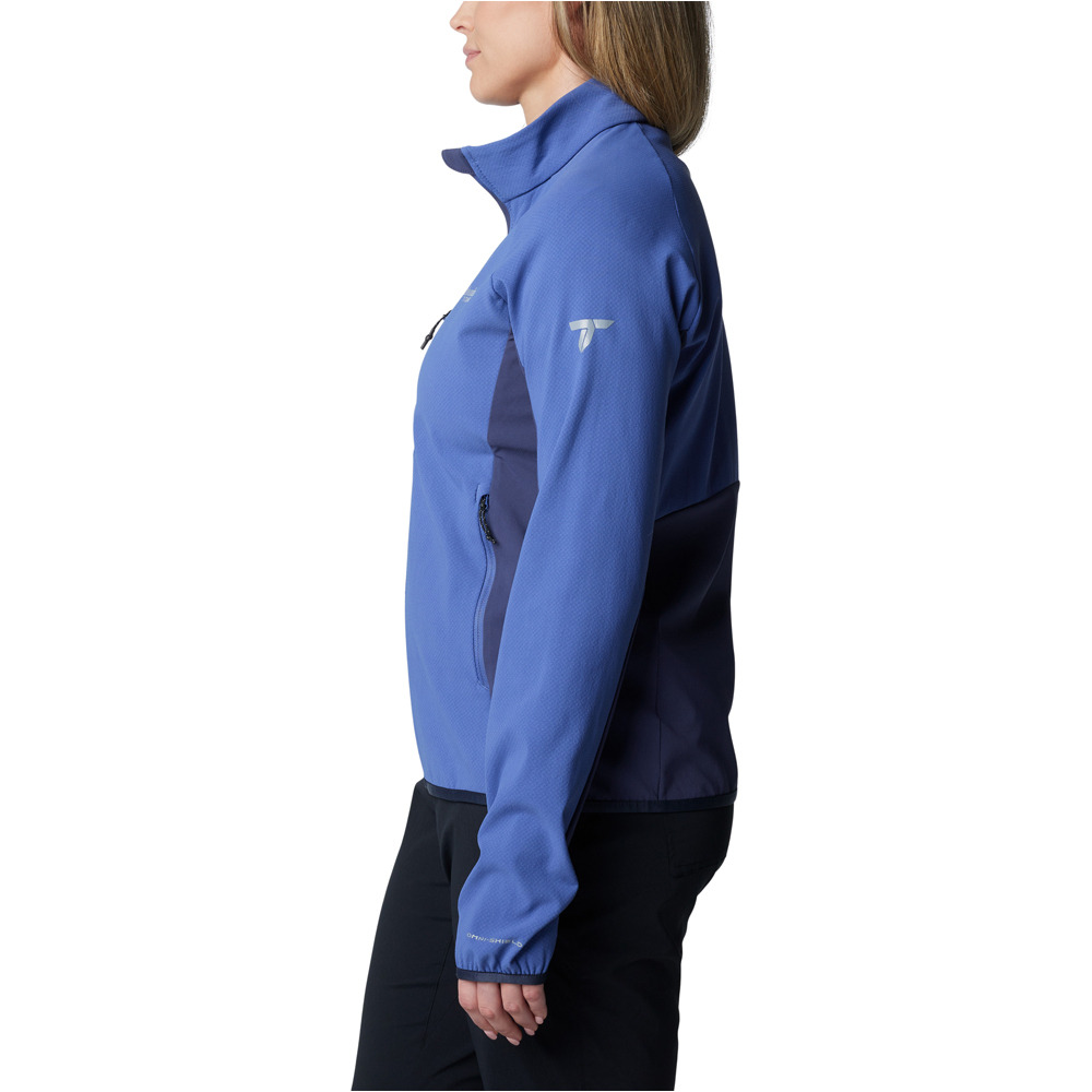 Columbia forro polar mujer Spectre Ridge Full Zip Tech Fleece vista detalle