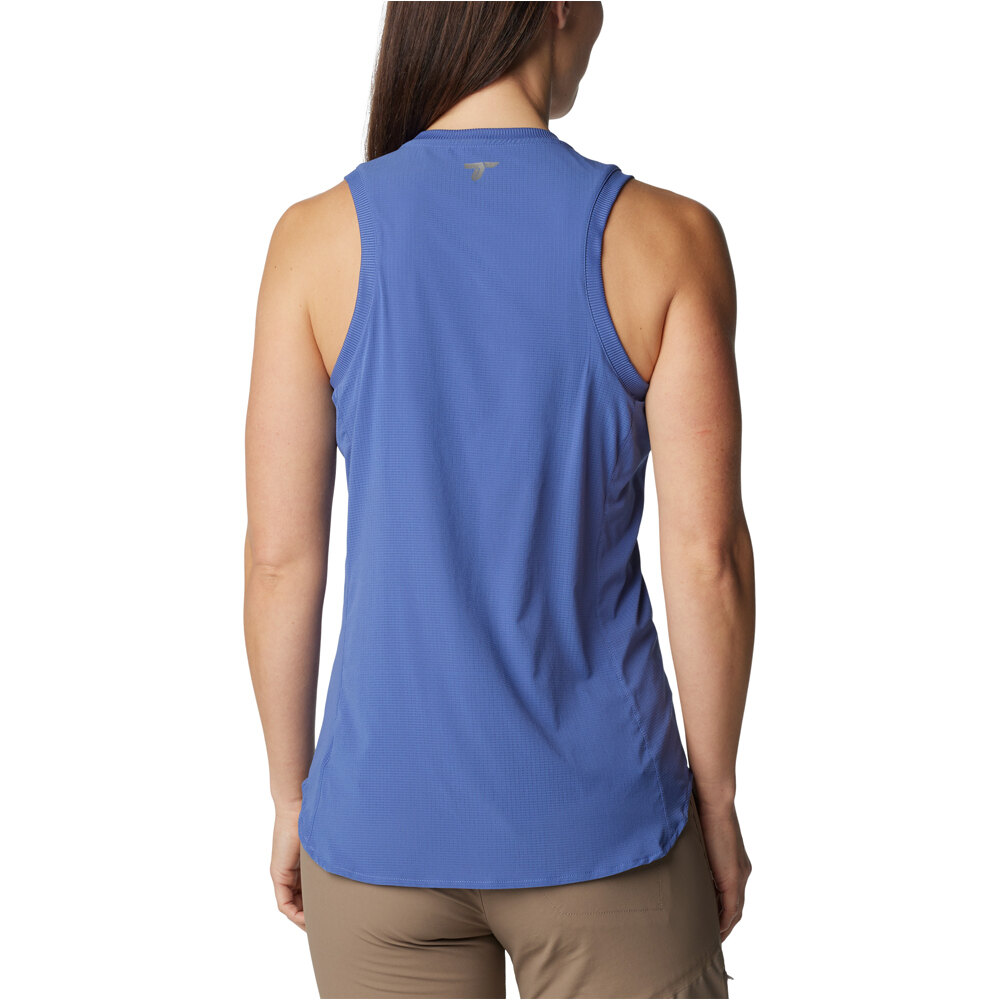 Columbia camiseta tirantes Cirque River Woven Support Tank vista trasera