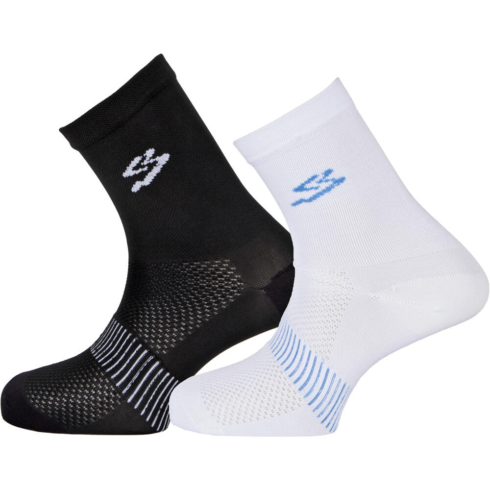 Spiuk calcetines ciclismo CALCETIN PACK 2 UDS. ANATOMIC FS UNISEX vista frontal