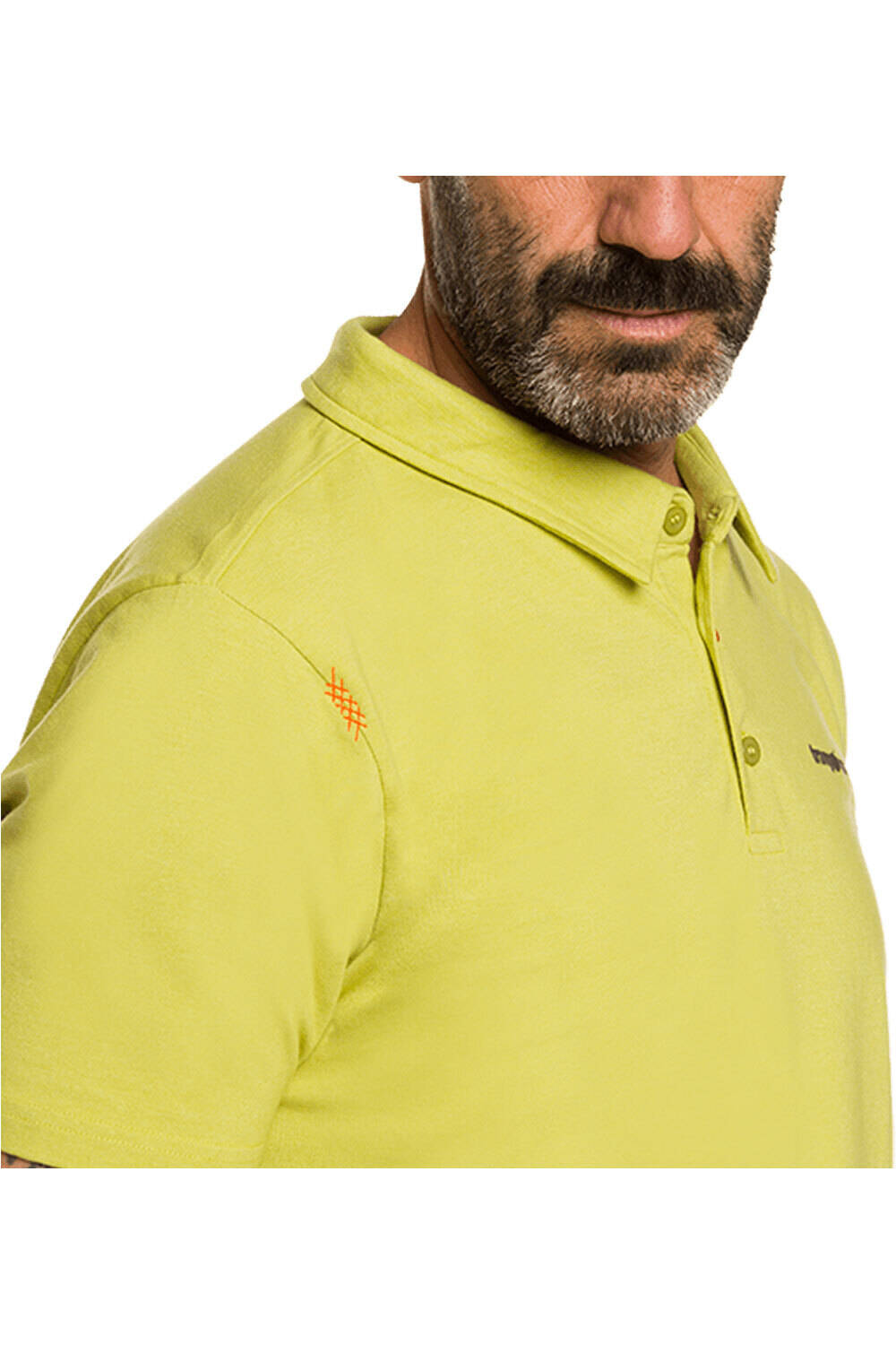 Trango camiseta montaña manga corta hombre POLO FINU 03