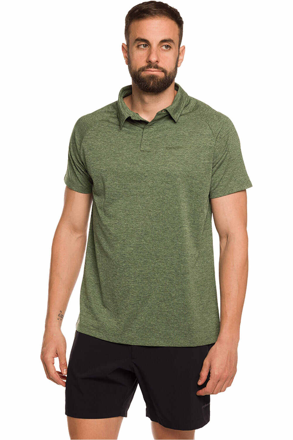 Trango camiseta montaña manga corta hombre POLO GORDON vista frontal