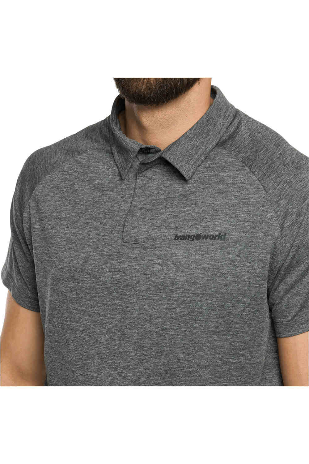 Trango camiseta montaña manga corta hombre POLO GORDON vista detalle