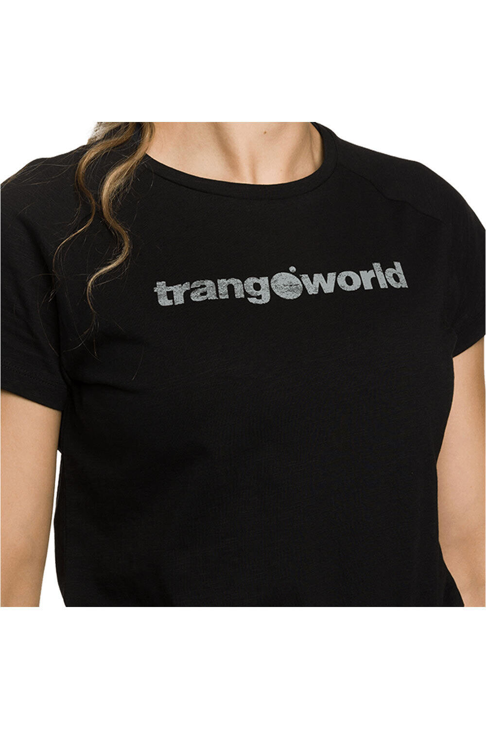 Trango camiseta montaña manga corta mujer CAMISETA AZAGRA TH vista detalle