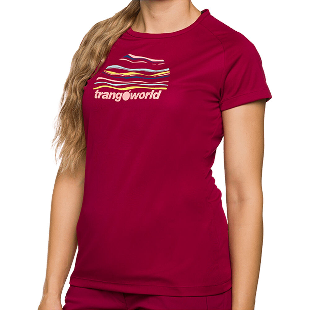 Trango camiseta montaña manga corta mujer CAMISETA SIHL vista frontal