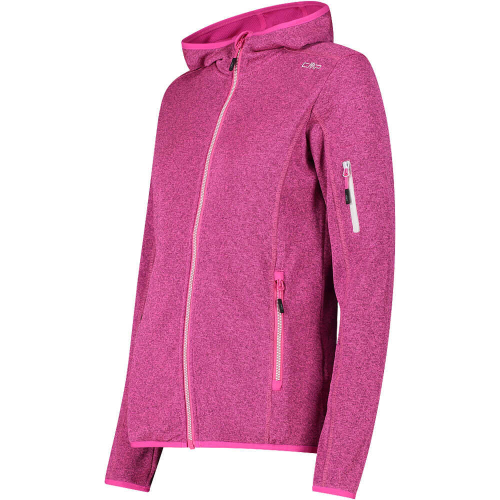 Cmp forro polar mujer WOMAN JACKET FIX HOOD vista detalle