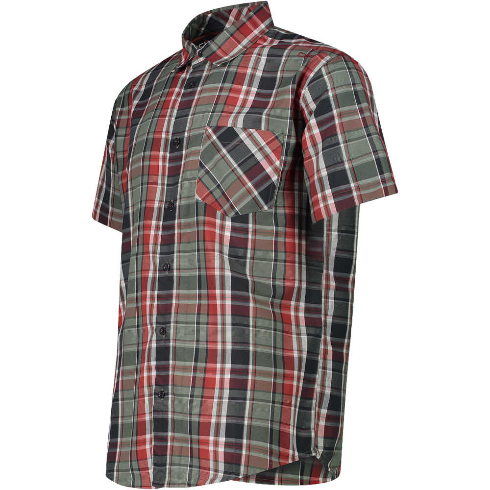 Cmp camisa montaña manga corta hombre MAN SHIRT vista detalle