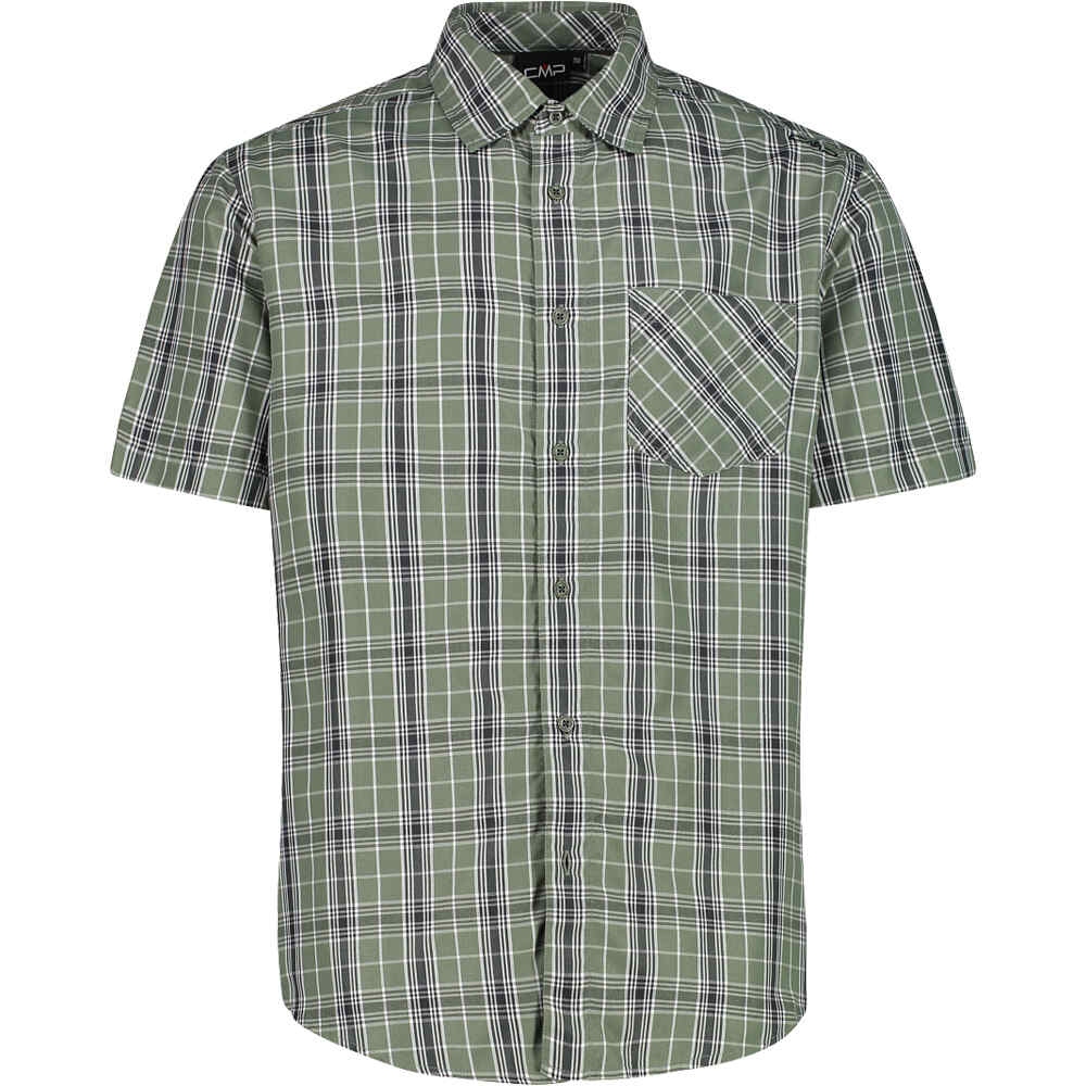 Cmp camisa montaña manga corta hombre MAN SHIRT vista frontal