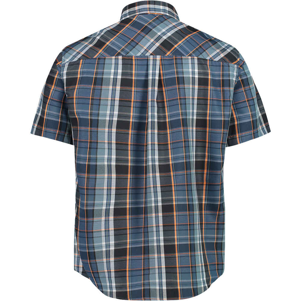 Cmp camisa montaña manga corta hombre MAN SHIRT vista trasera