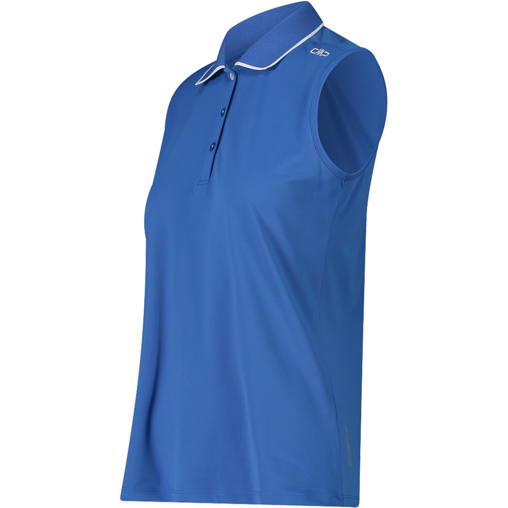 Cmp camiseta tirantes WOMAN POLO SLEEVELESS vista detalle