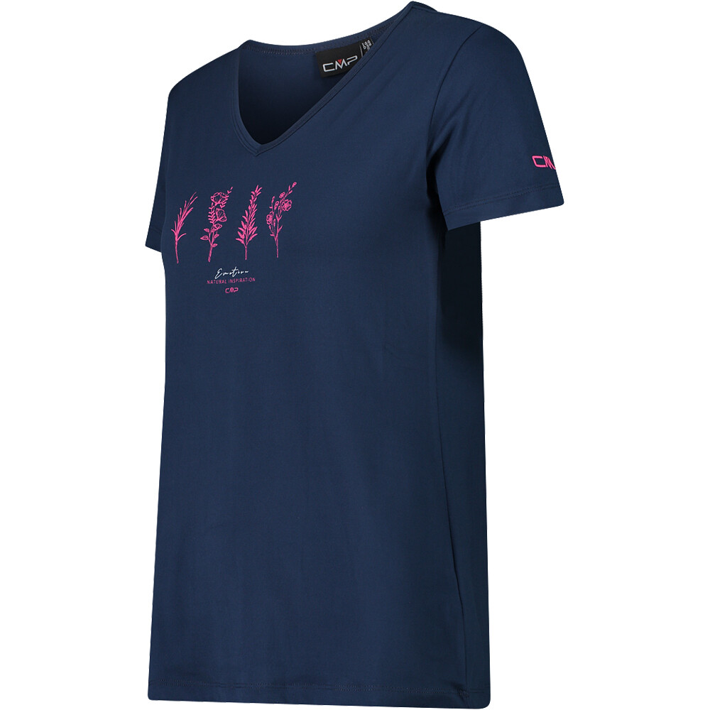 Cmp camiseta montaña manga corta mujer WOMAN T-SHIRT vista detalle