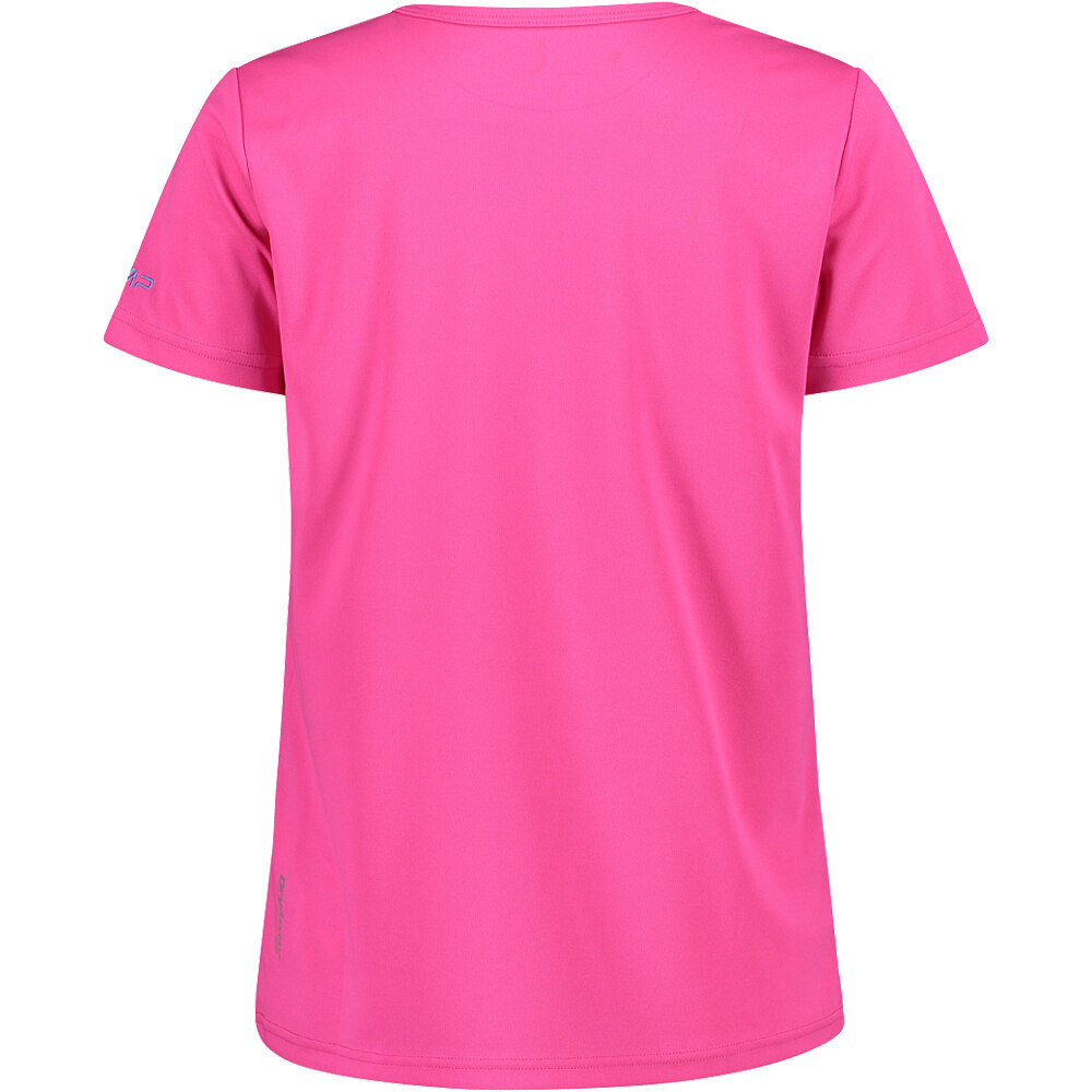 Cmp camiseta montaña manga corta mujer WOMAN T-SHIRT vista trasera