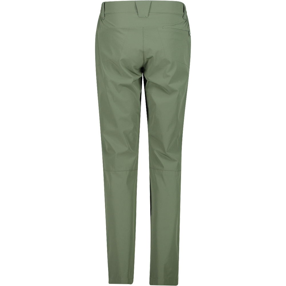 Cmp pantalón montaña mujer WOMAN LONG PANT vista trasera