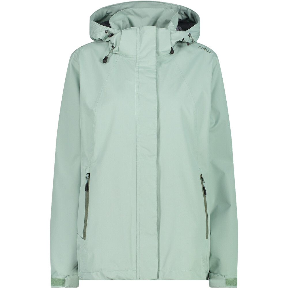 Woman jacket zip hood chubasquero mujer (46)