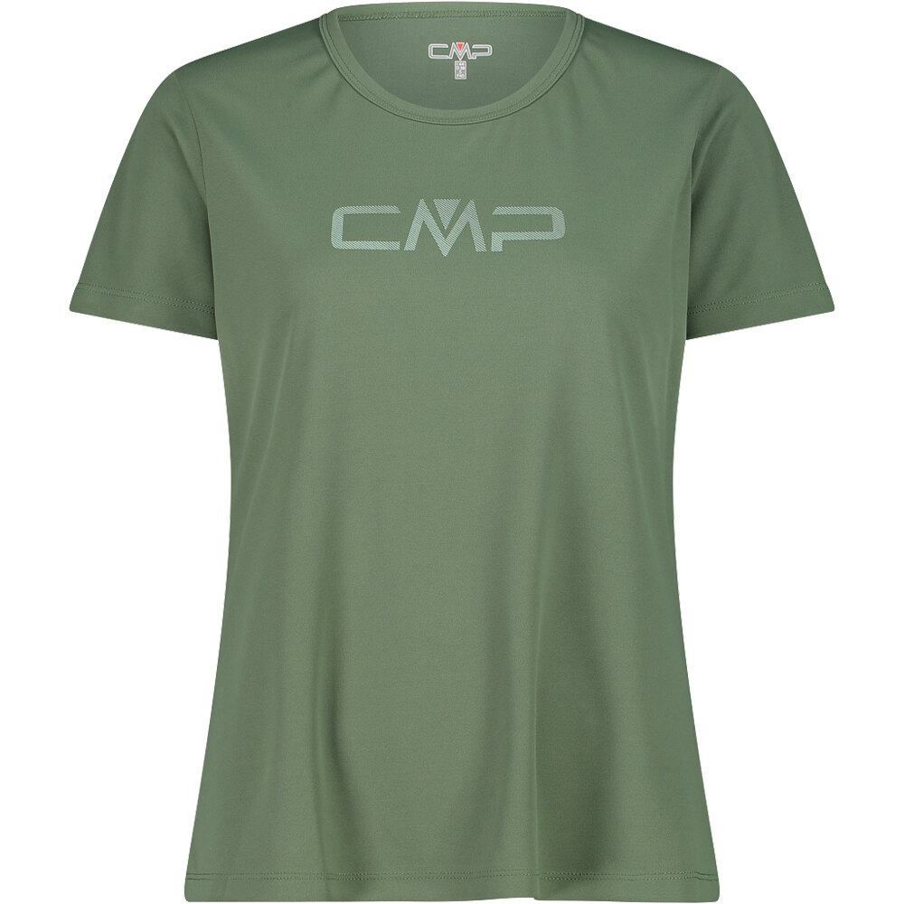 Cmp camiseta montaña manga corta mujer WOMAN CO T-SHIRT vista frontal