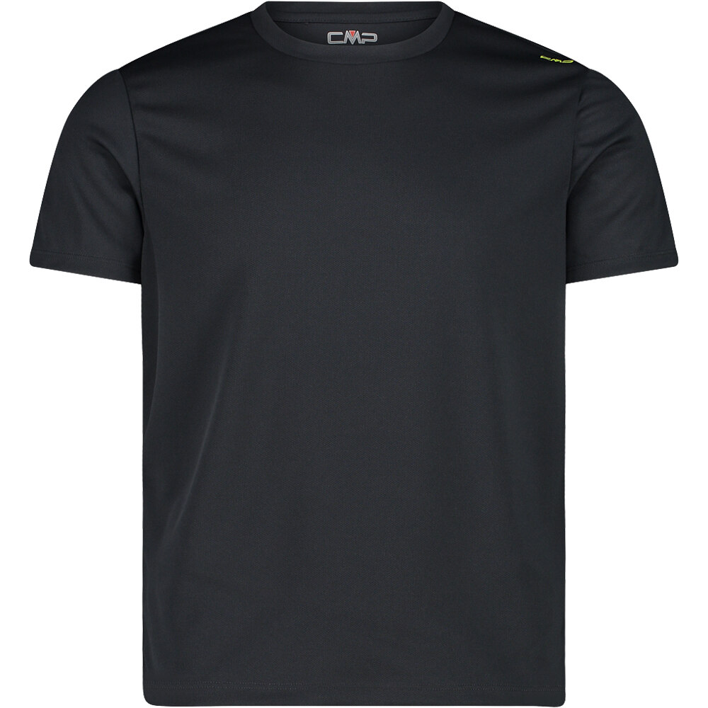 Man co t-shirt camiseta montaña manga corta hombre Gris (58)