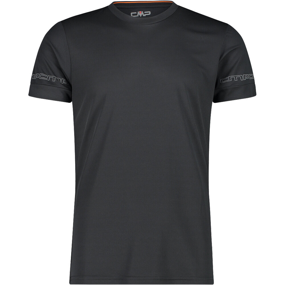 Man t-shirt maillot manga corta hombre Gris (54)