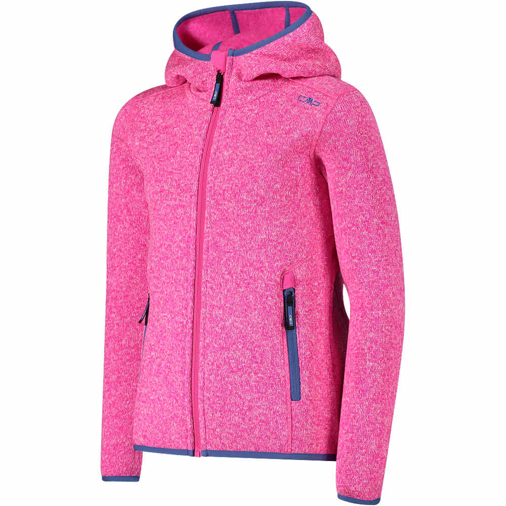 Cmp forro polar niño KID G JACKET FIX HOOD vista detalle