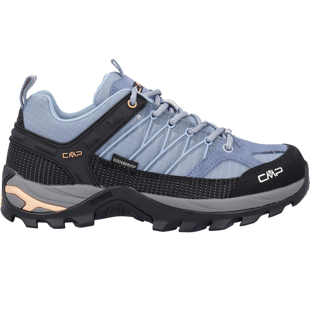 Rigel low zapatilla trekking mujer Azul (41)