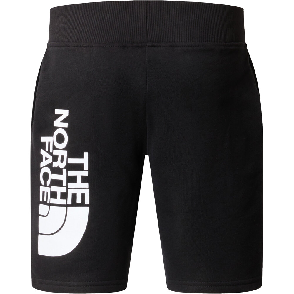 The North Face pantalón montaña niño B COTTON SHORTS vista trasera