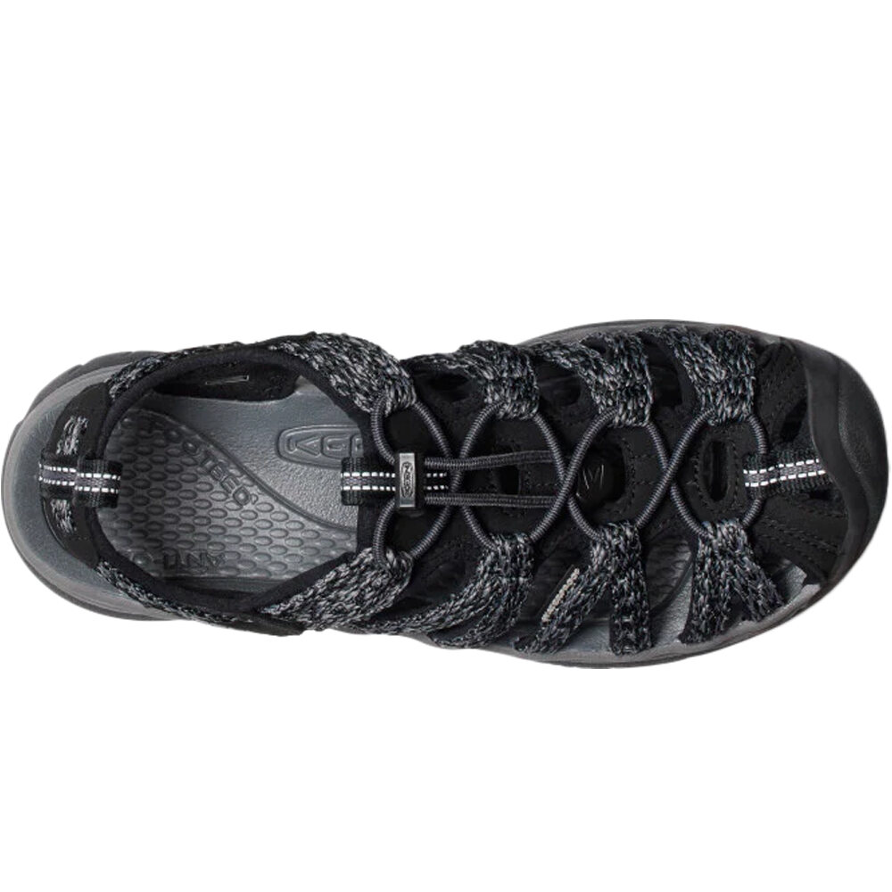 Whisper sandalias trekking mujer Negro (40,5)