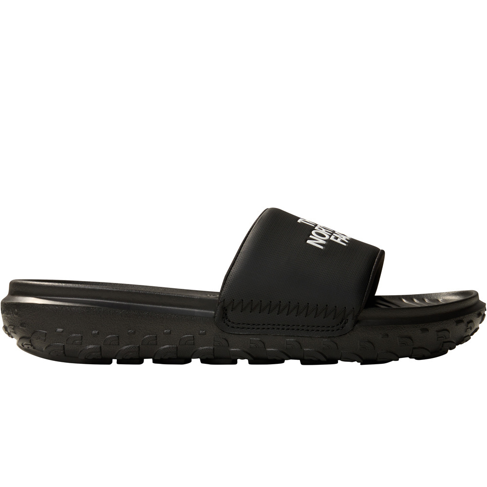 Never stop chanclas mujer Negro (6)