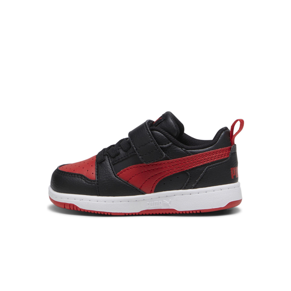 Puma zapatilla multideporte bebe Puma Rebound V6 Lo AC+ Inf lateral exterior