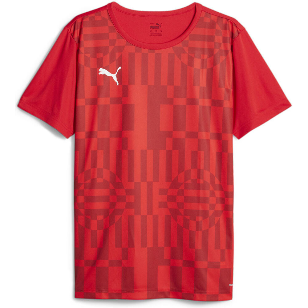 Puma camisetas fútbol manga corta individualRISE Graphic Jersey vista detalle