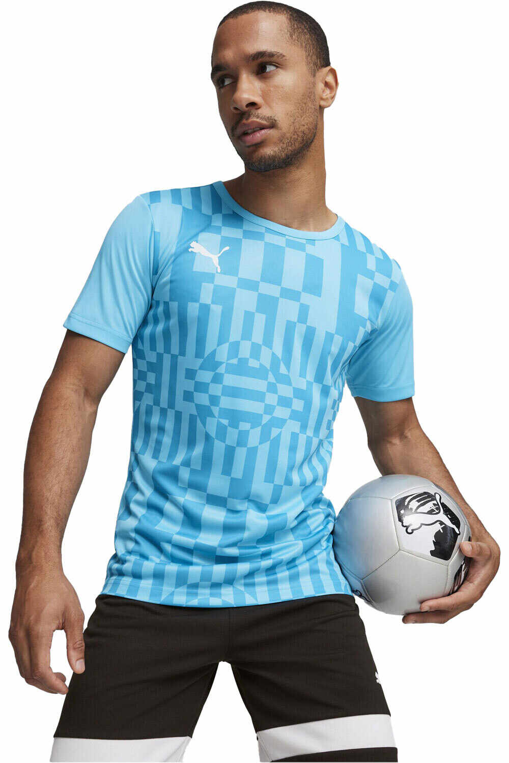 Puma camisetas fútbol manga corta individualRISE Graphic Jersey vista frontal