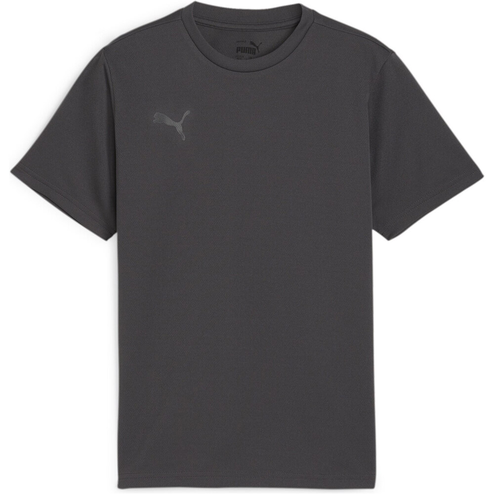 Puma camisetas entrenamiento futbol manga corta niño individualRISE Logo Jersey Jr vista frontal