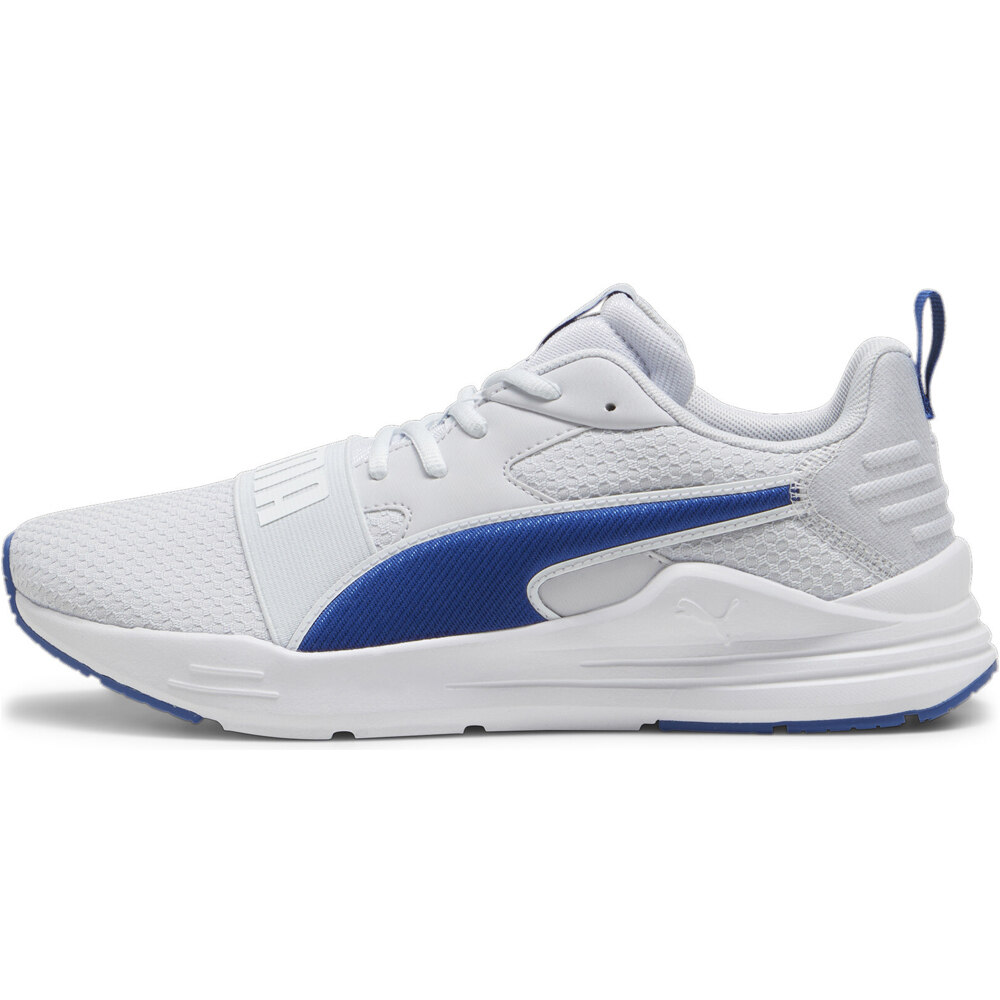 Wired run pure zapatilla moda hombre Gris (40)
