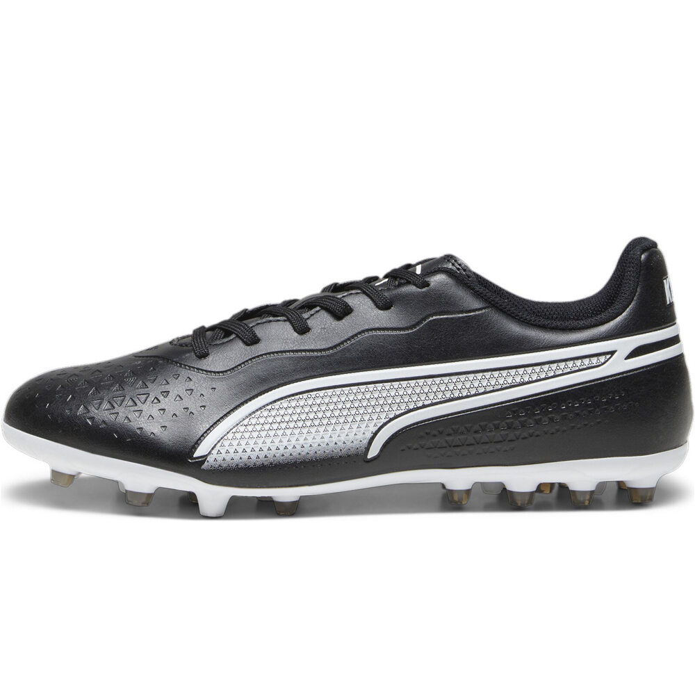 King match mg botas de futbol cesped artificial Negro (40)