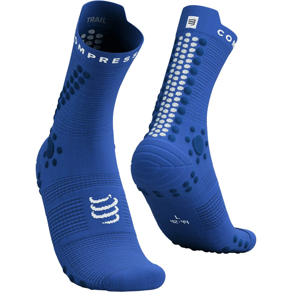 Pro racing socks v40 trail calcetines running Azul