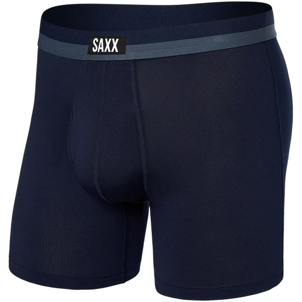 Sport mesh boxer brief fly calzoncillo térmico Marino