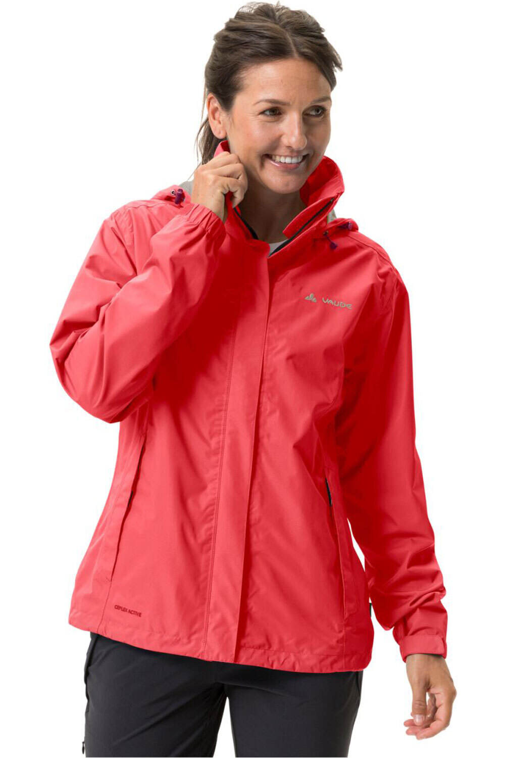 Escape light chaqueta impermeable mujer Naranja (38)
