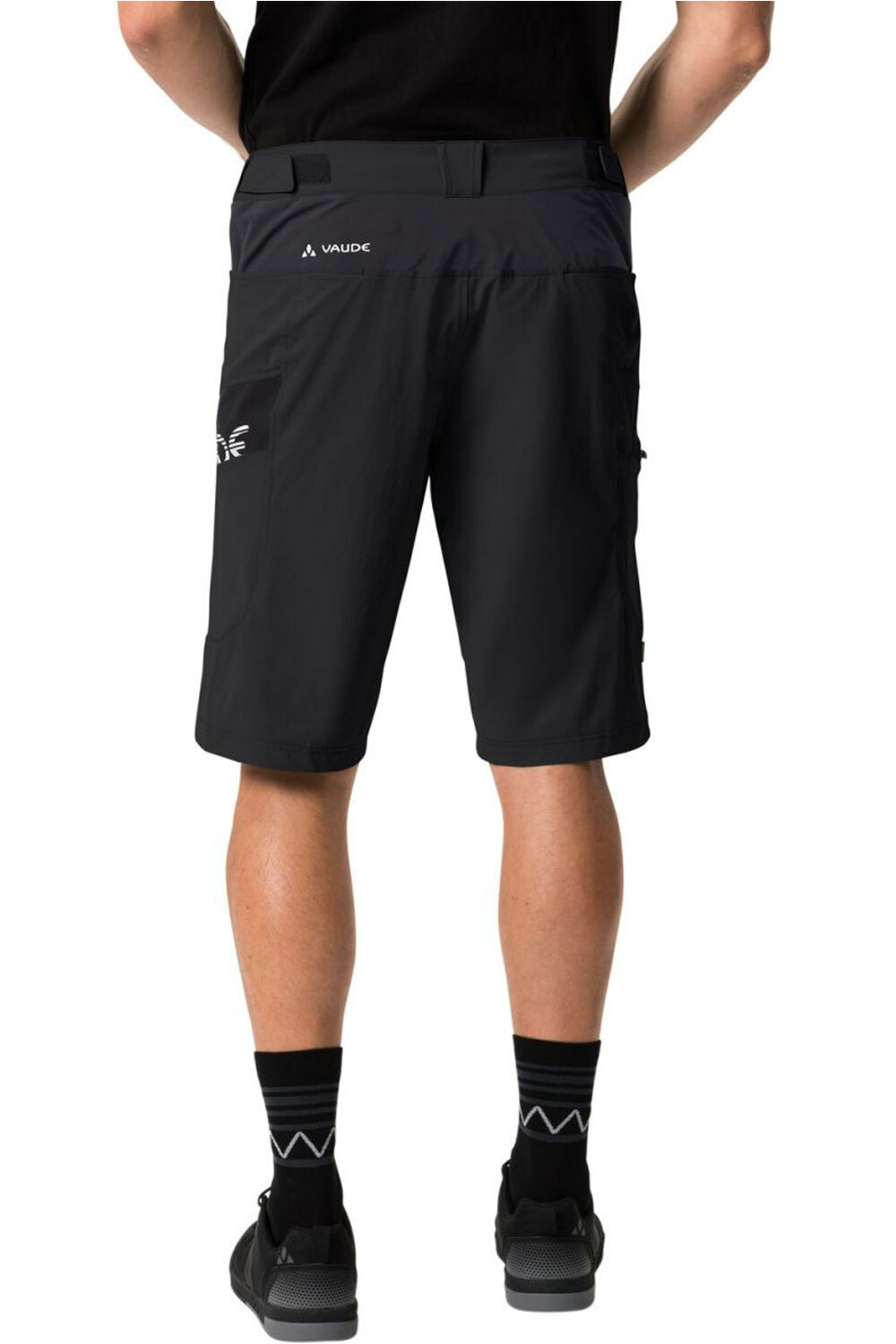 Vaude pantalón corto ciclismo hombre Men's Altissimo Shorts III vista trasera