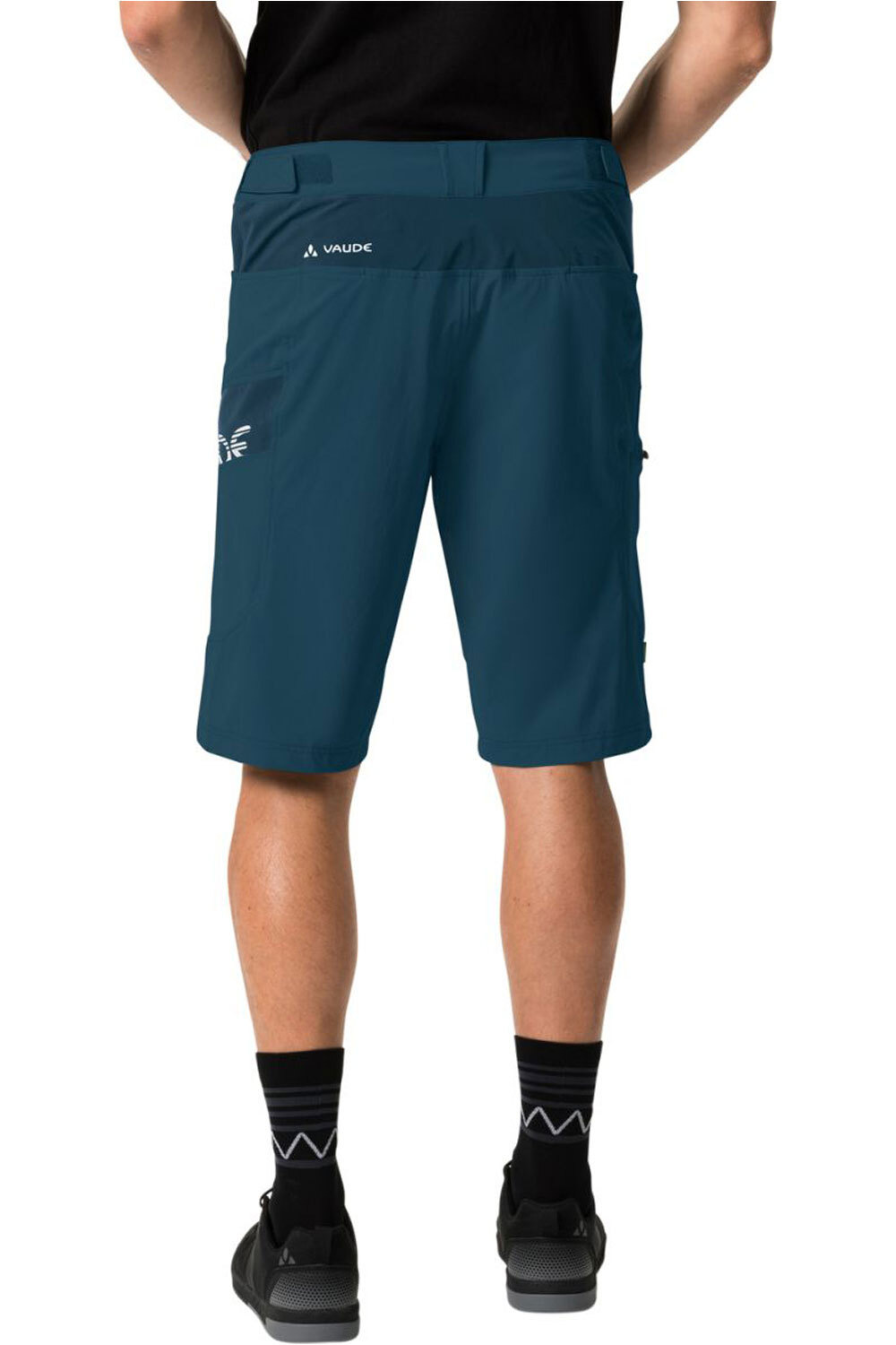 Vaude pantalón corto ciclismo hombre Men's Altissimo Shorts III vista trasera