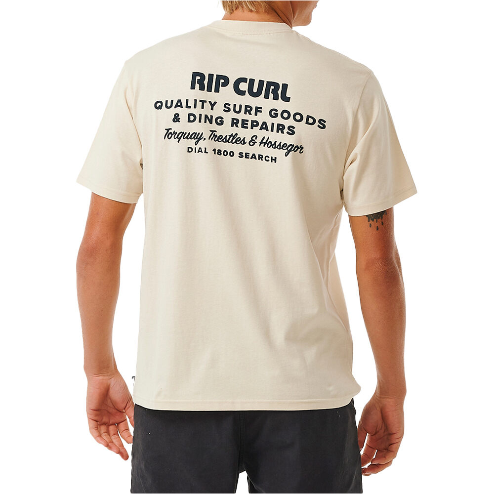 Rip Curl camiseta manga corta hombre HERITAGE DING REPAIRS TEE vista detalle