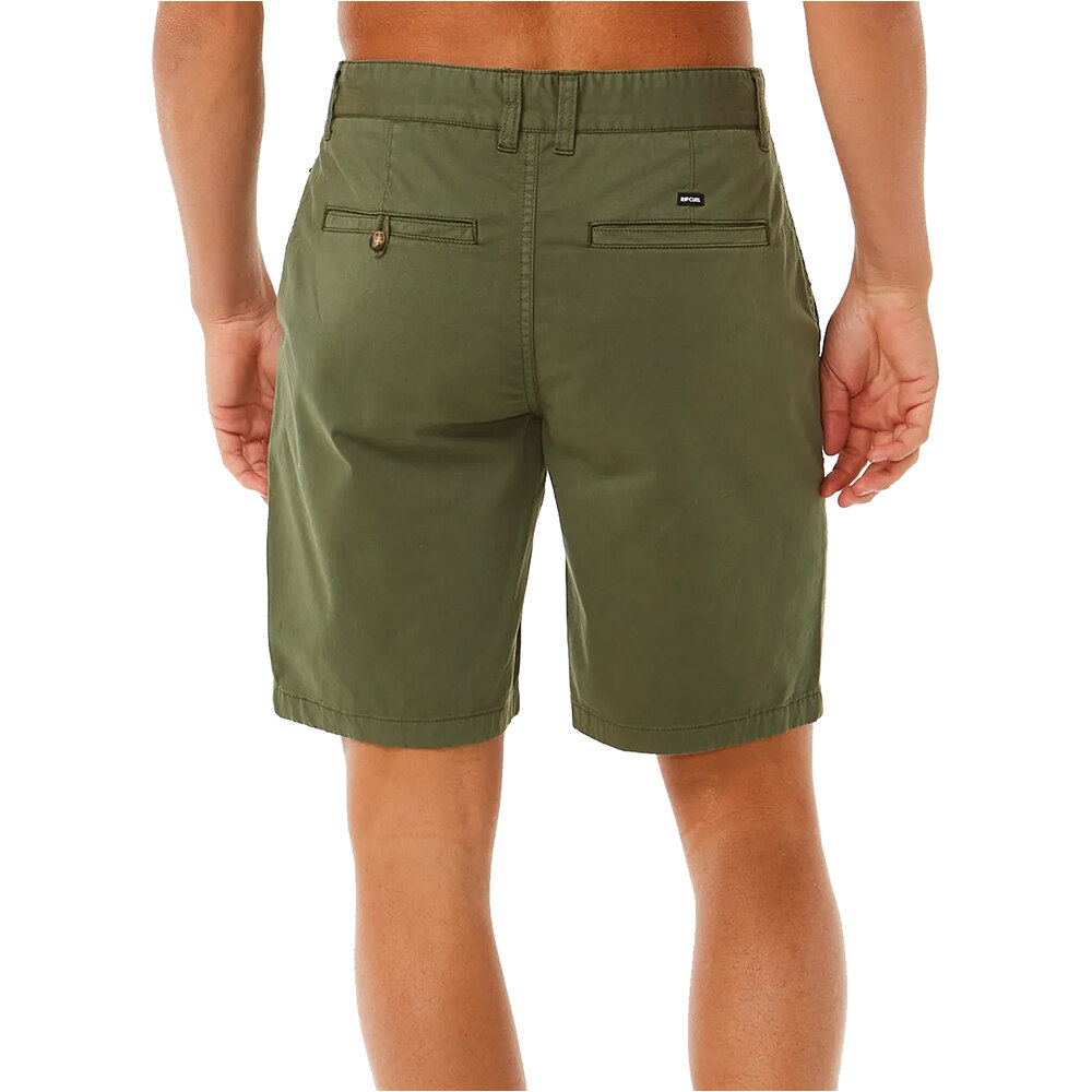 Rip Curl bermudas hombre TWISTED WALKSHORT vista trasera