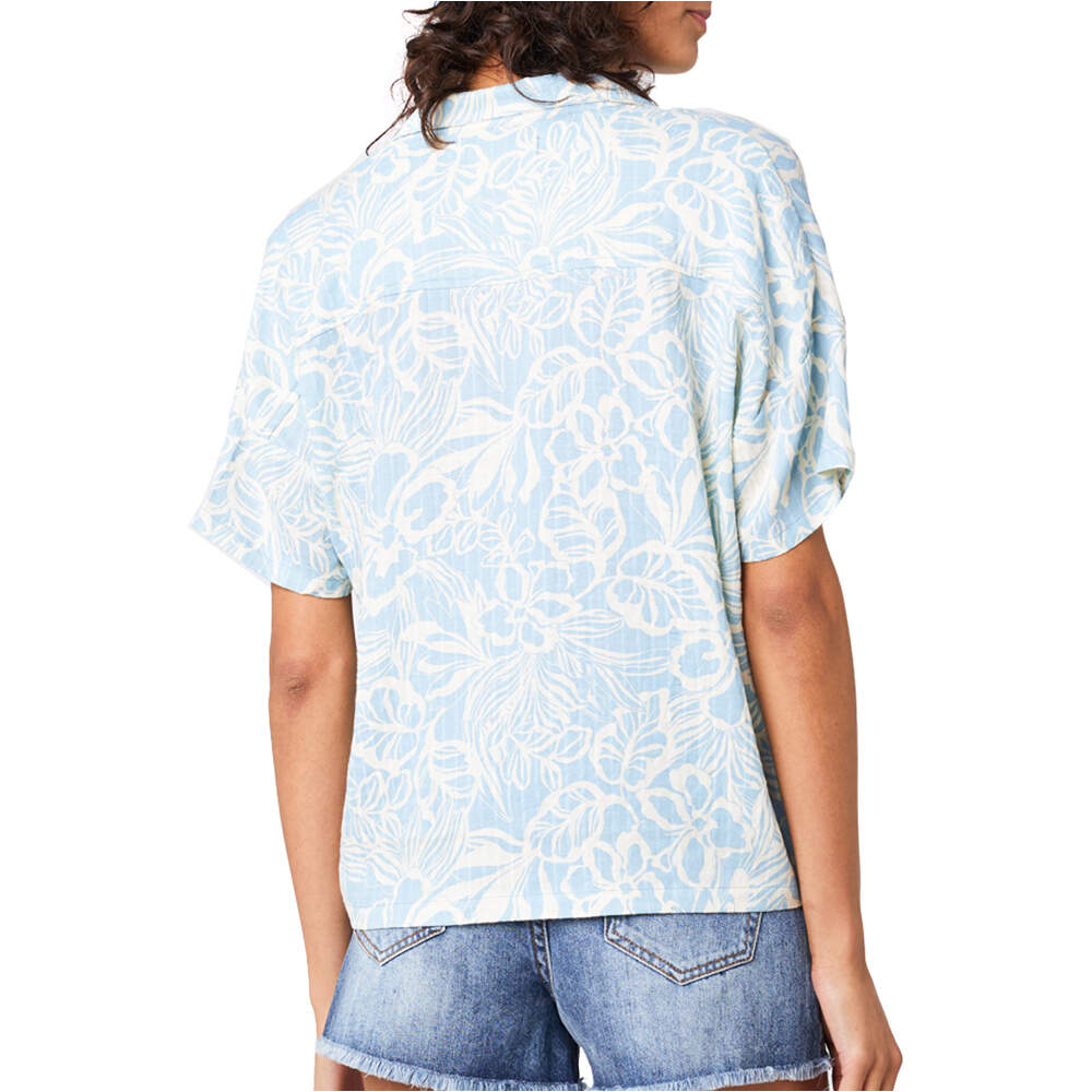 Rip Curl camisa manga corta mujer SUNCHASER SHIRT vista trasera