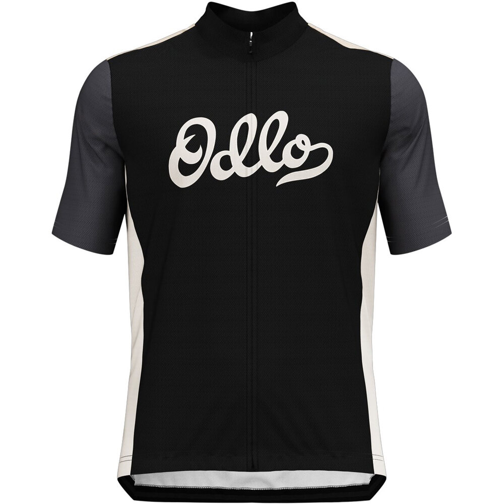 Odlo maillot manga corta hombre T-shirt s/u collar s/s full zip ESSENTIA 03