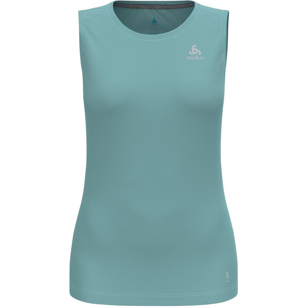 Odlo camiseta tirantes mujer Tank crew neck F-DRY vista frontal