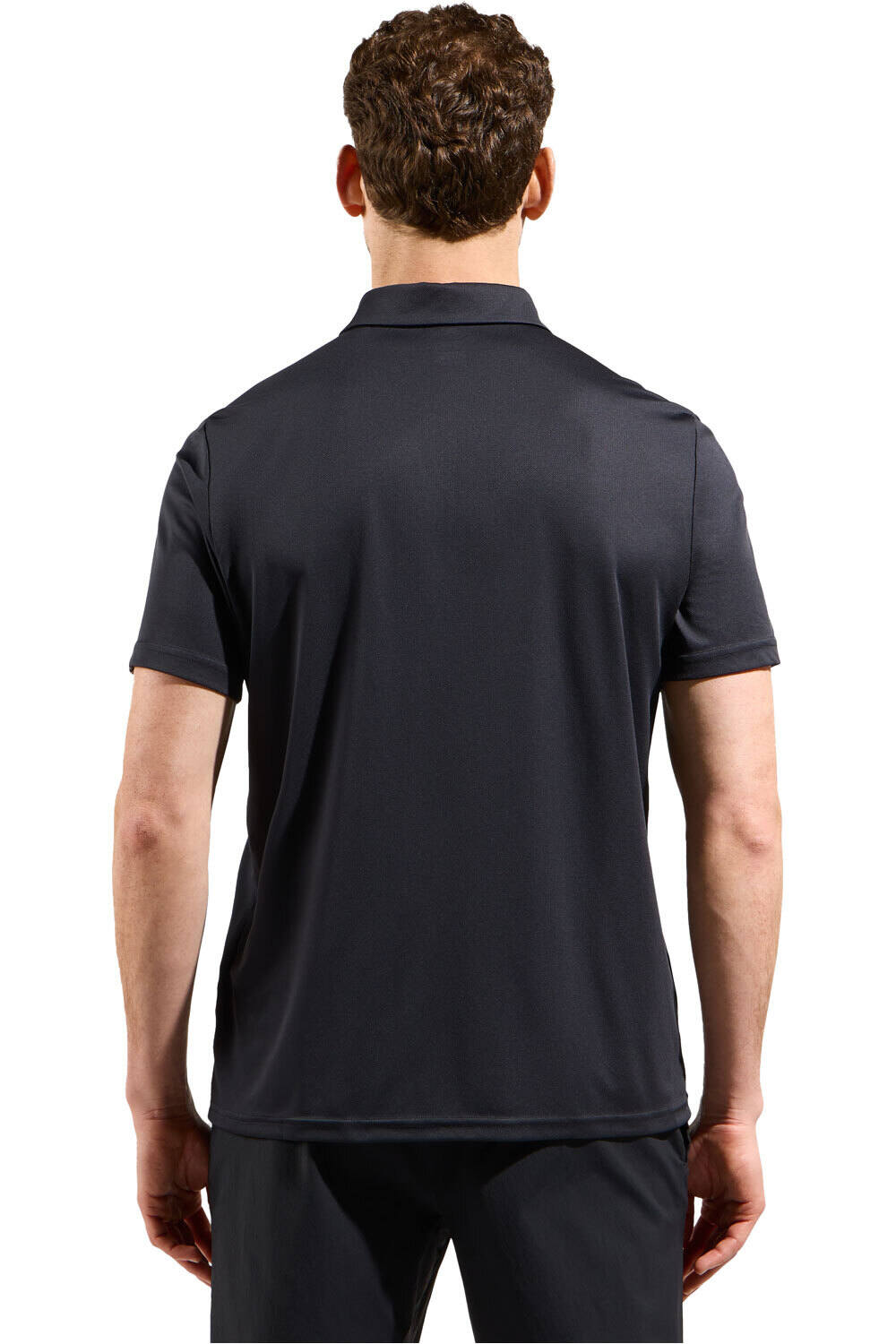 Odlo camiseta montaña manga corta hombre Polo shirt s/s CARDADA vista trasera