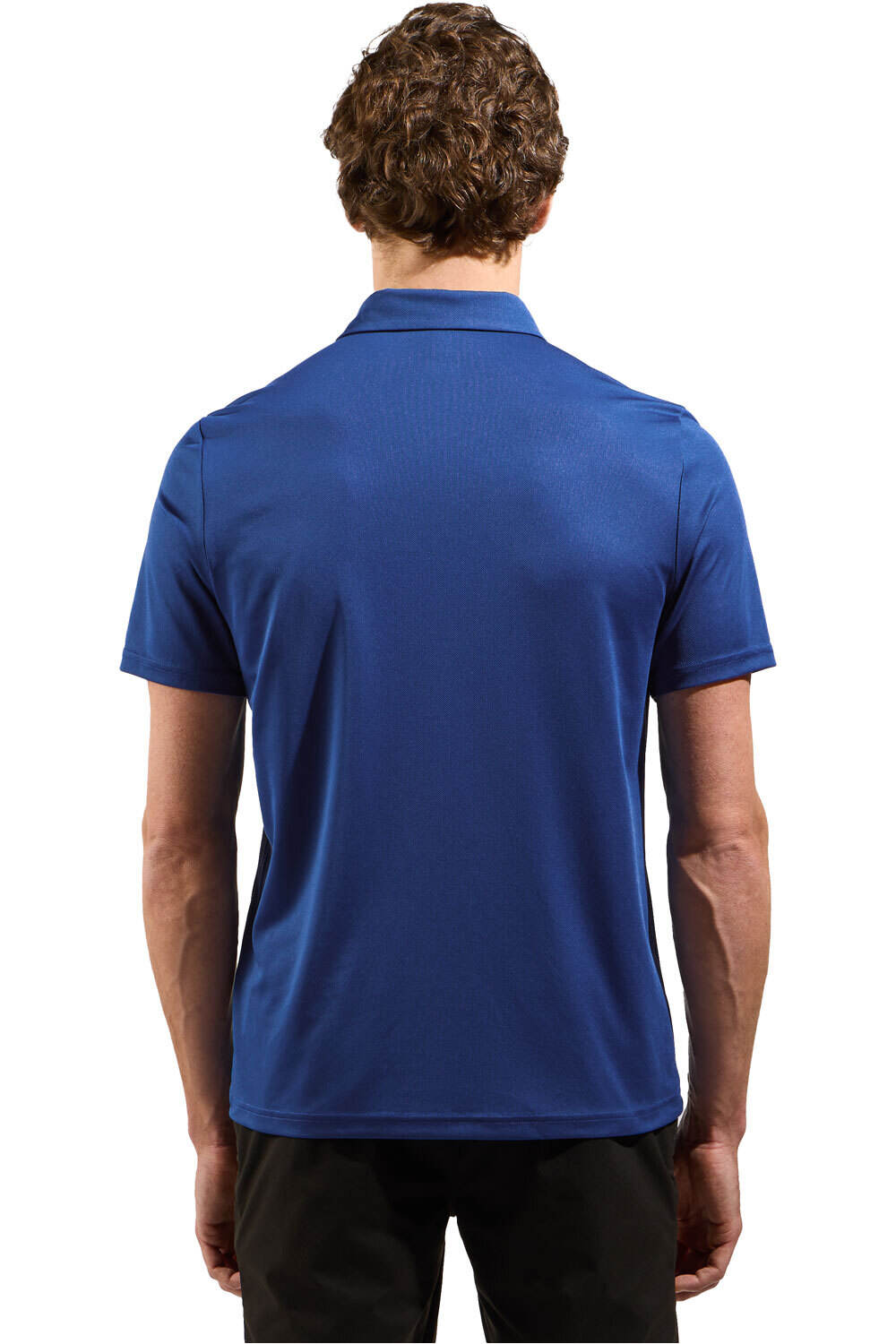 Odlo camiseta montaña manga corta hombre Polo shirt s/s CARDADA vista trasera