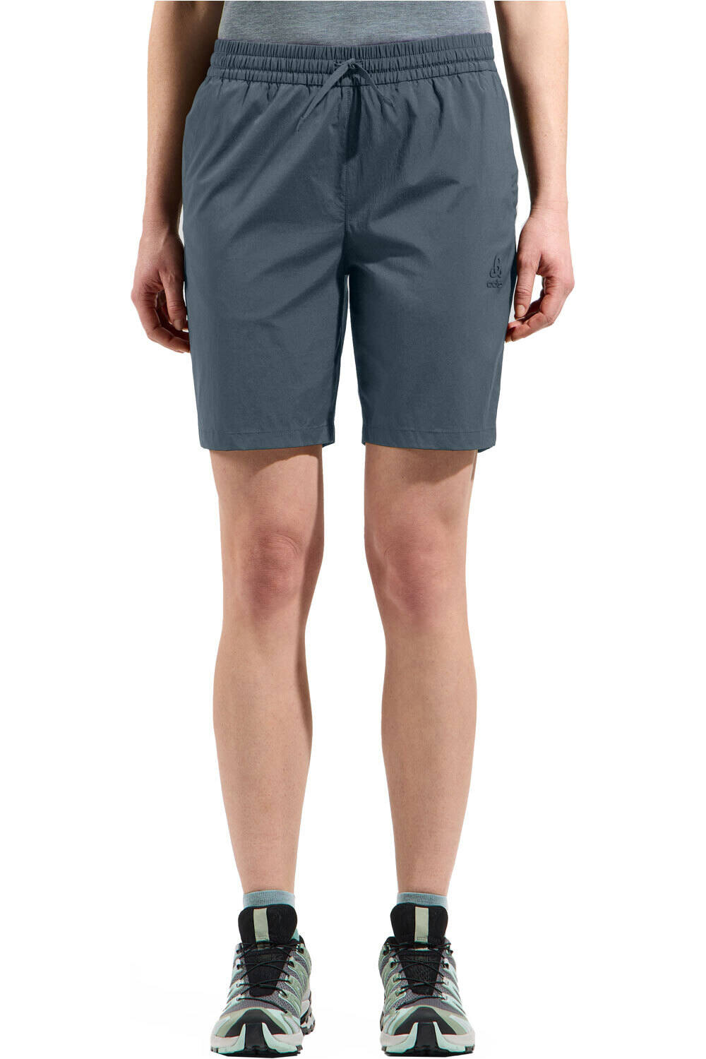 Essential pantalón corto montaña mujer Negro (40)