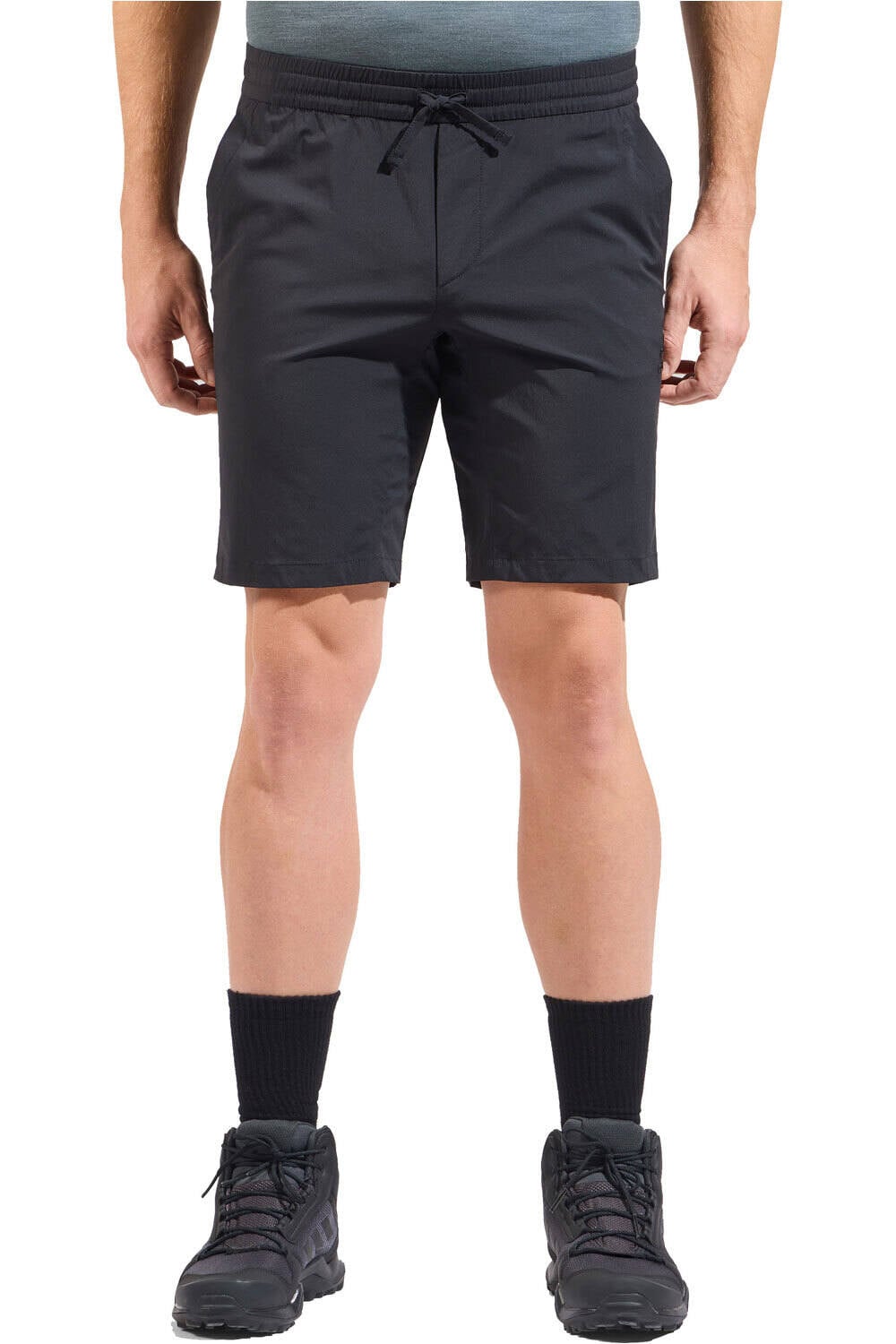 Essential pantalón corto montaña hombre Negro (56)